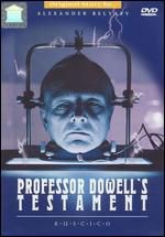 La locandina di Il testamento del professor Dowell