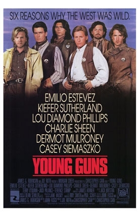 La locandina di Young guns II - la leggenda di Billy the Kid