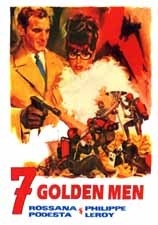 La locandina di Sette uomini d'oro