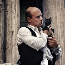 Luca Zingaretti in una scena del dramma Sangue pazzo