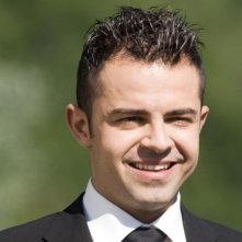 l'attore Andrea De Rosa in una scena del film Ultimi della classe