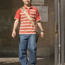 Andrea De Rosa in una sequenza del film Ultimi della classe