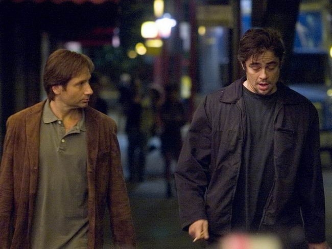 David Duchovny E Benicio Del Toro In Una Scena Del Film Noi Due Sconosciuti 59533
