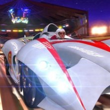 Emile Hirsch a tutta velocità in Speed Racer