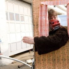 Jack Black con Melonie Diaz in una scena del film Be Kind Rewind