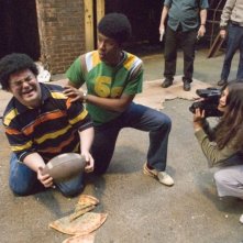 Jack Black Mos Def E Melonie Diaz In Una Scena Del Film Be Kind Rewind 59501