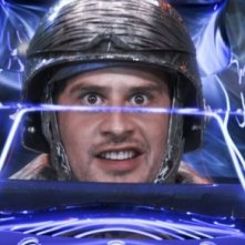 Moritz Bleibtreu in una scena del film Speed Racer