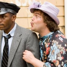 Mos Def e Jack Black in una sequenza del film Be Kind Rewind in cui rifanno A spasso con Daisy