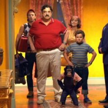 Una scena di gruppo dal film Speed Racer