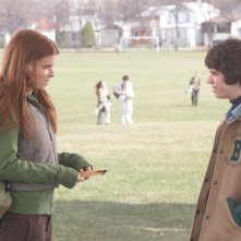 Kate Mara e Ryan Pinkston in una scena del film Full of it