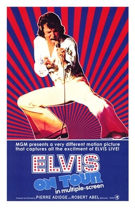 La locandina di Elvis on tour