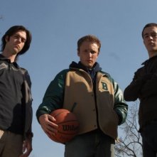 Nick Ouellette, Joshua Close e Alex House in una scena del film Full of it