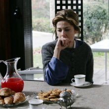 Sandra Ceccarelli in una scena del film Il resto della notte del 2008