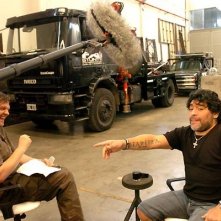 Maradona accanto a Kusturica nel documentario Maradona by Kusturica