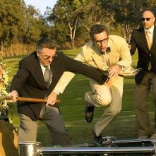 Robert De Niro, John Turturro e Stanley Tucci in una scena del film What Just Happened?