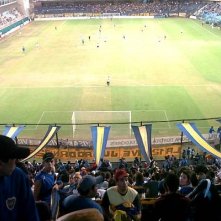 Una scena del film Maradona by Kusturica