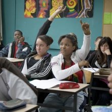 Una scena del film Entre les murs