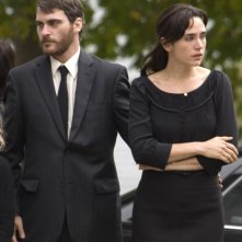 Joaquin Phoenix e Jennifer Connelly in una scena del film Reservation Road