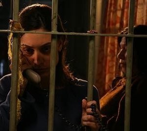 Martina Gusman in una scena del film Leonera