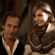 Anne Consigny e Hippolyte Girardot in una scena del film Un conte de Noël