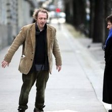 Arnaud Desplechin e Mathieu Amalric in una scena di Un conte de Noël