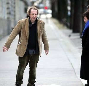 Arnaud Desplechin e Mathieu Amalric in una scena di Un conte de Noël