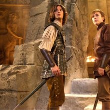 Ben Barnes e William Moseley in una scena del film Le cronache di Narnia: il principe Caspian