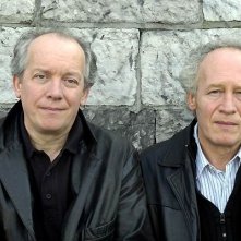 I fratelli Jean-Pierre e Luc Dardenne sul set del film Le silence de Lorna