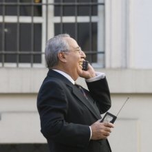 Aldo Ralli nel ruolo di Giuseppe Ciarrapico in una scena del film Il Divo