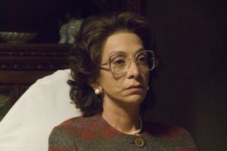 Anna Bonaiuto nel ruolo di Silvia Andreotti in una scena del film Il Divo