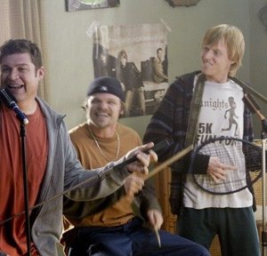 Bryan Greenberg, Brad William Henke, Evan Jones e Jay Paulson nel pilot di October Road