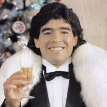 Diego Armando Maradona in una scena del documentario Maradona by Kusturica