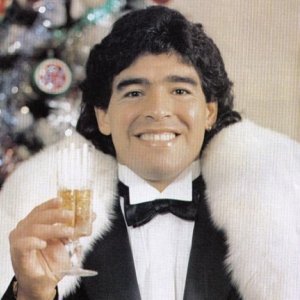 Diego Armando Maradona in una scena del documentario Maradona by Kusturica