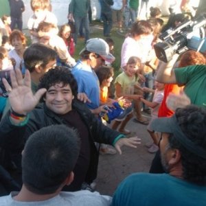 Diego Armando Maradona nel documentario Maradona by Kusturica