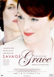 La locandina italiana di Savage Grace