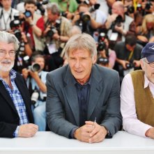 Cannes 2008: George Lucas, Steven Spielberg e Harrison Ford presentano Indiana Jones e il Regno del Teschio di Cristallo 