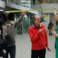 Dario Argento sul set del film Giallo