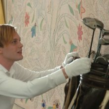 Michael Pitt in una scena del film Funny Games diretto da Haneke