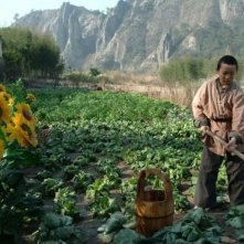 Una scena del film The Children of Huang Shi