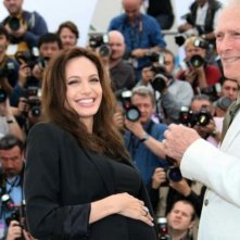 Cannes 2008 Angelina Jolie Con Clint Eastwood Autore Di Changeling 61032