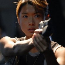 Grace Park in una scena dell'episodio 'Guess What's Coming to Dinner' della quarta stagione di Battlestar Galactica