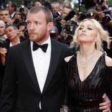 Cannes  2008: Madonna e Guy Ritchie. La popstar ha presentato il documentario I Am Because We Are del quale è produttrice