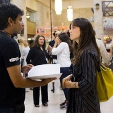 Il Regista M Night Shyamalan E Zooey Deschanel Sul Set Del Film E Venne Il Giorno 61206