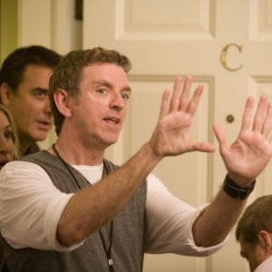 Il regista Michael Patrick King sul set del film di Sex and the City