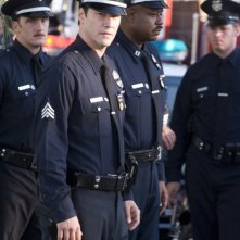 Keanu Reeves e Forest Whitaker in una scena del film La notte non aspetta