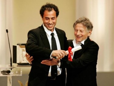Cannes 2008: Matteo Garrone, autore di Gomorra, riceve il Gran Premio della giuria da Roman Polanski