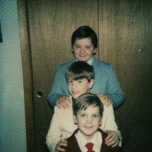 I fratelli Bell in un'immagine di repertorio del documentario Bigger, Stronger, Faster*