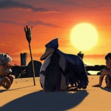 Una scena del film d'animazione Impy e il mistero dell'isola magica