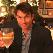 Jerry O'Connell sul set del film Man About Town