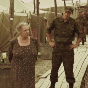 Galina Vishnevskaya in una scena del film Alexandra